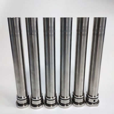 H13 / SKD61 エジェクタリーブ 内部冷却孔のカスタム型部品