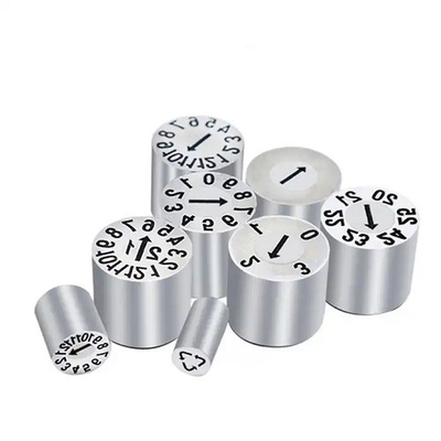 OPITZ 標準注射模具 部品日付 スタンプコード 熱スタンプ 交換可能な日付 挿入物