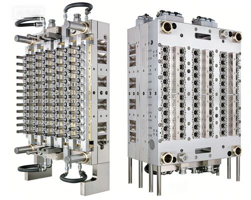 高速包装用72穴PETプリフォーム金型
