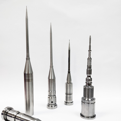 許容0.002mm衛生検査隊のピペットのための平らなヘッド中心Pin